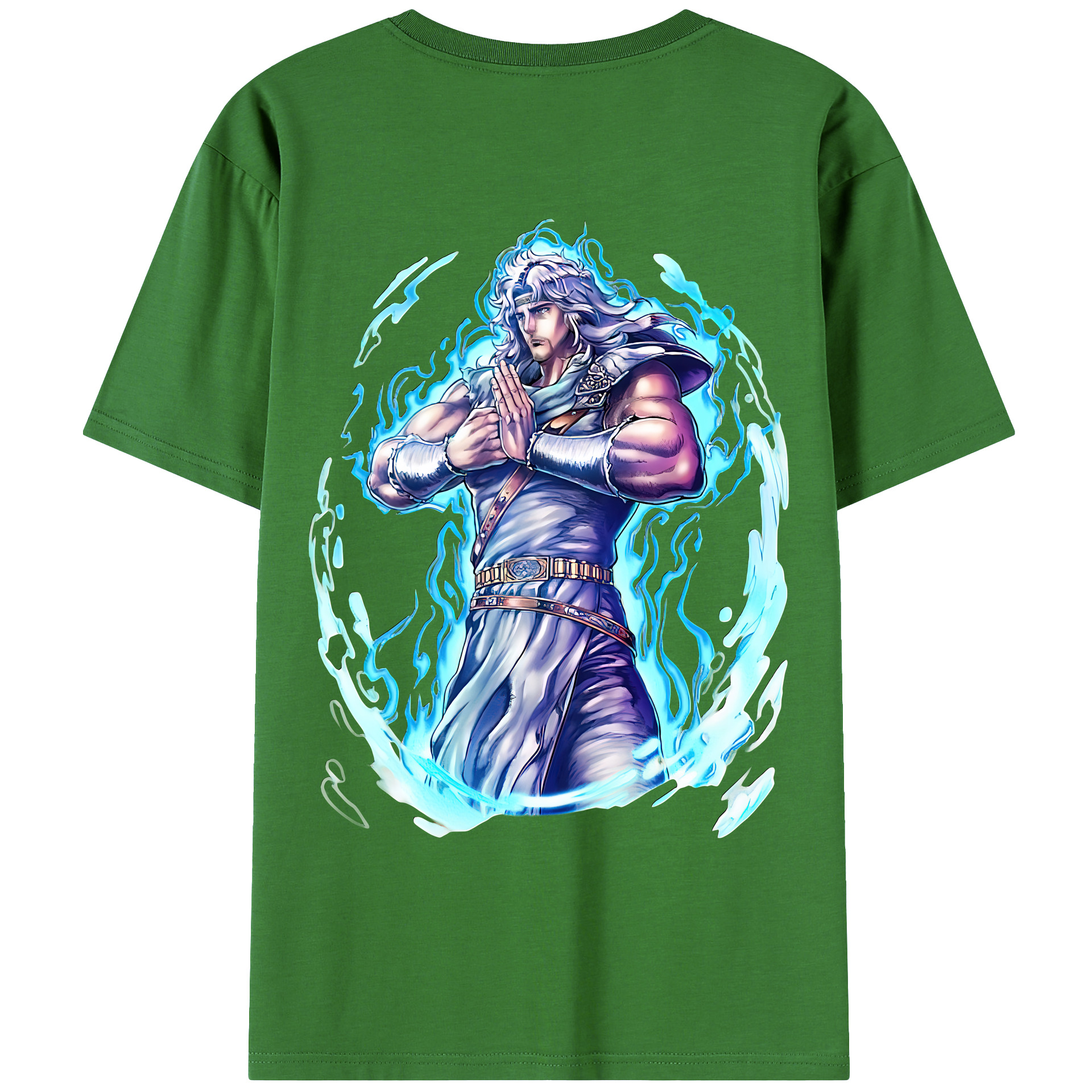 （画像用） 北斗の拳 Fist of the North Star レディース半袖Tシャツ(バックプリント)
